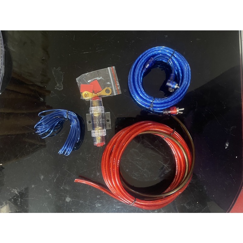 Amplifier wiring kit set (High Quality) Complete wiring for amplifier