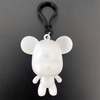 DIY Fluid Bearbrick Keychain Handmade Big Head Violent Bear Fluid ...