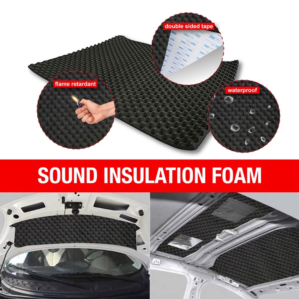 Sound Deadening Pad Soundproof Foam Carpet Sponge Waterproof Noise