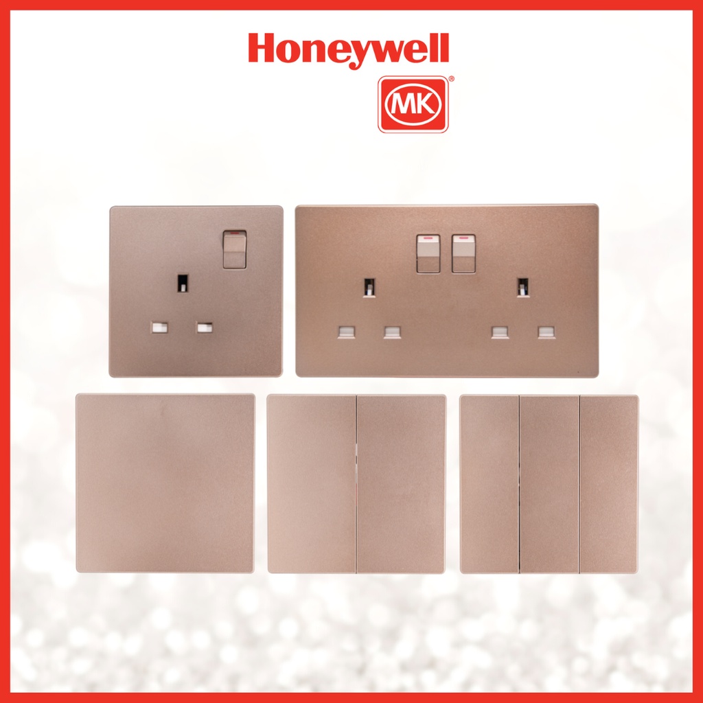 MK Aria Series Switches & Sockets / 13A Switch Socket / Water Heater