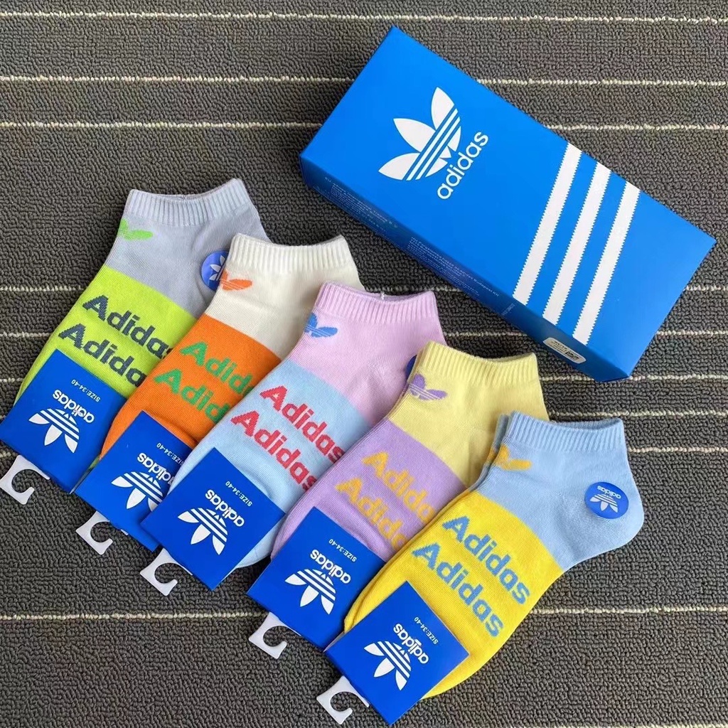 Ready Stock 5 pcs Nike Socks Fashion Branded Ankle Socks Casual Socks Stokin Pendek Buku lali Basic