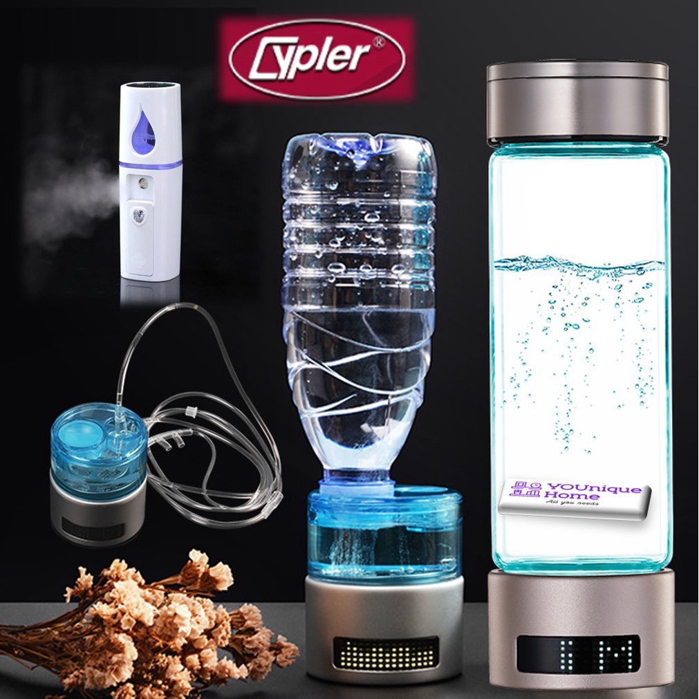 Cypler Japan Water Bottle Nano Sprayer Hybrid Atomic Energy Generator Hydrogen-rich ION Hydrogen-Oxygen (Air Botol H2O)