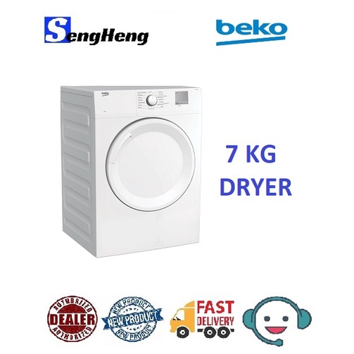 [Own Lorry Deliver KL & Selangor] Beko Dryer Tumble Air Venting 7kg