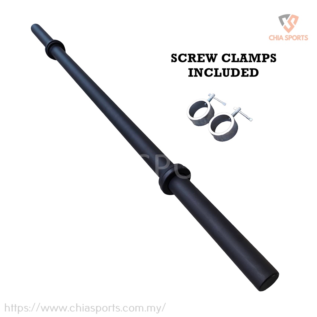 LELONG!!! Olympic Strongman Axle Bar 1.5m 150cm 48mm Fat Barbell