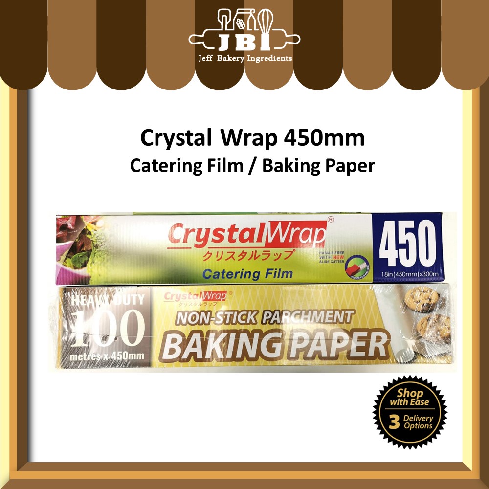 Crystal Wrap Catering Film / heavy duty Baking paper / parchment paper