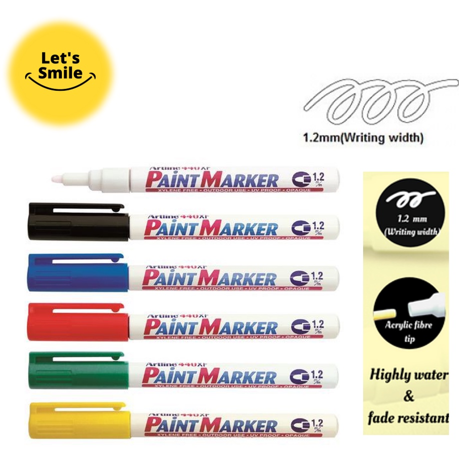 Artline 440 Paint Marker 1.2mm / Paint Marker Pen / Permanent Marker