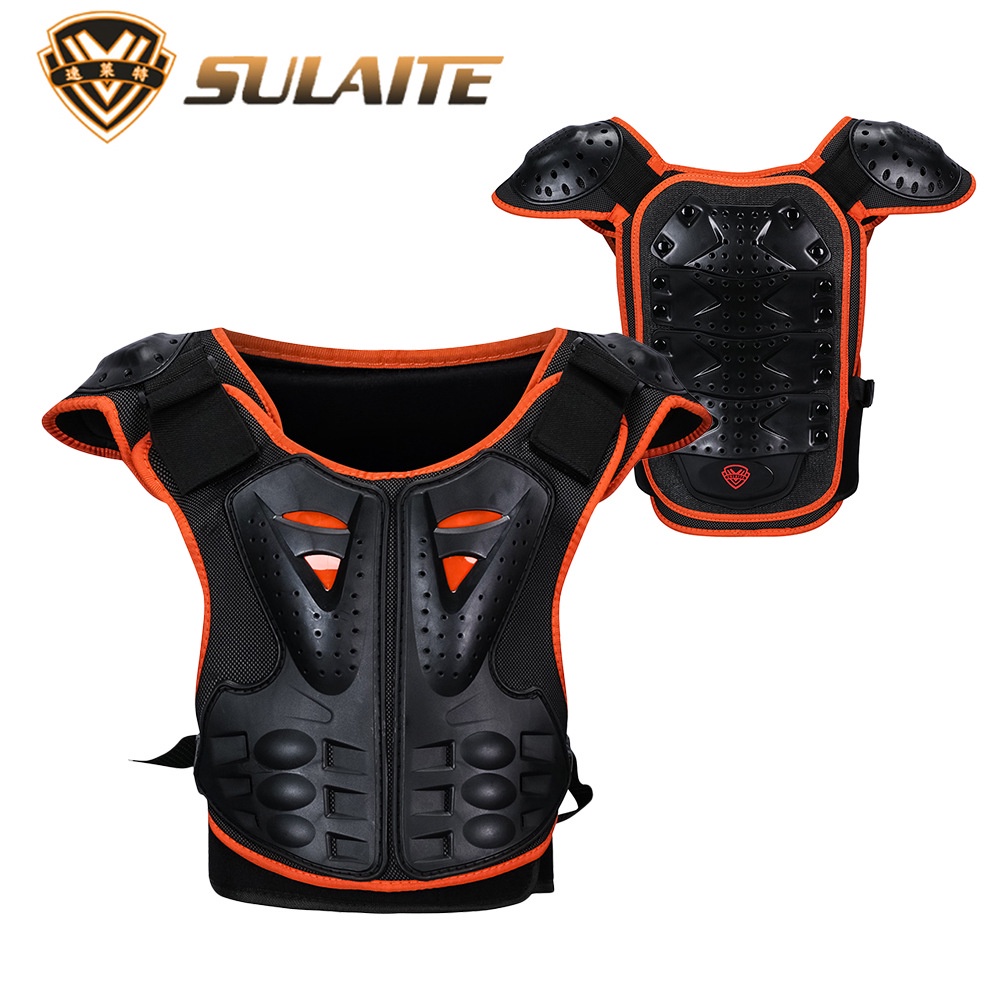 Ready Stock SULAITE Vest Armor Motocross Body Youth Children Protective Gear 儿童护甲衣