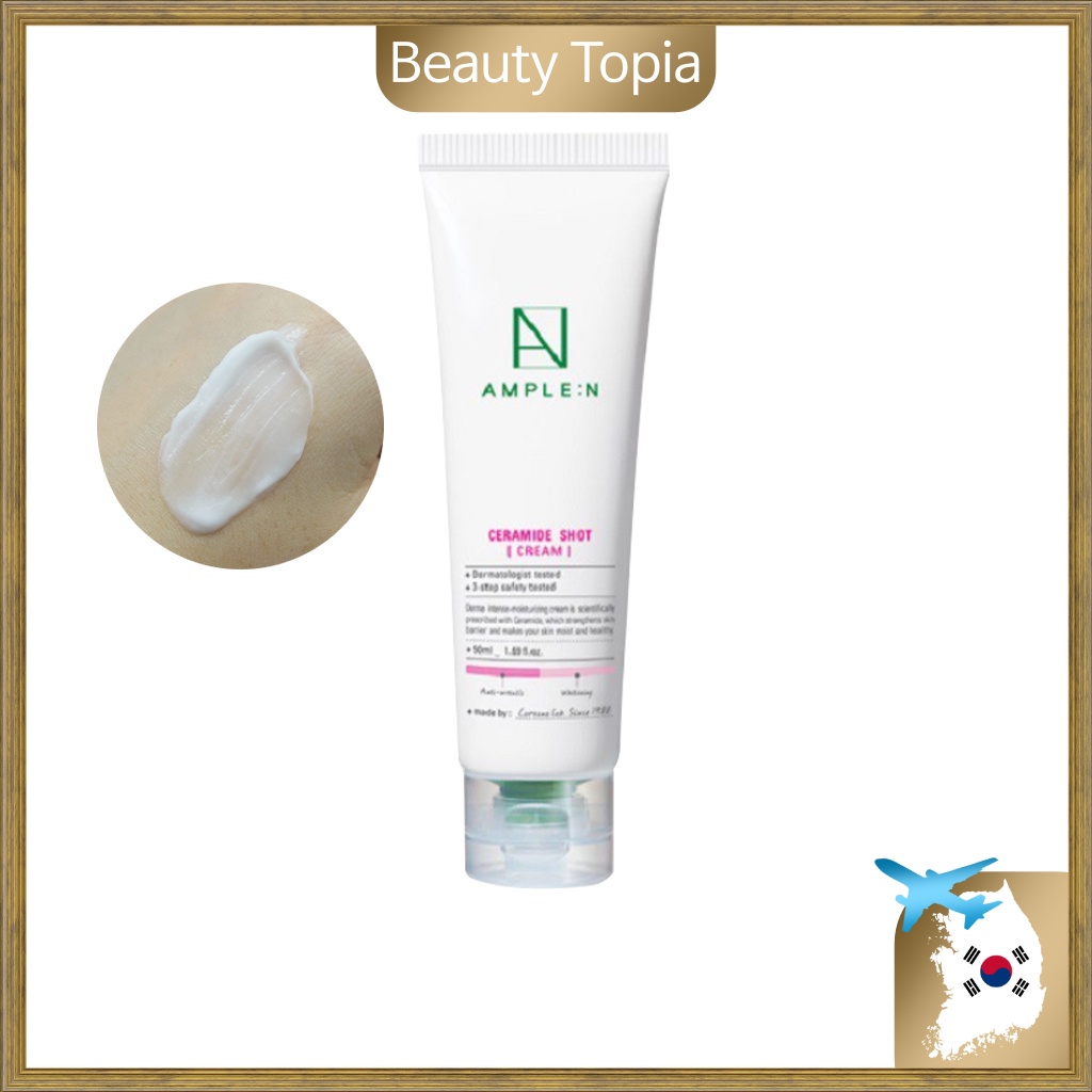 AMPLE N Ceramide Shot Cream 50ml amplen facial moisturizer ceramide cream ceramide moisturizer