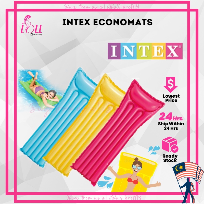 Intex 59703 Economats Intex Inflatable Floating Pool Air Mattress ...