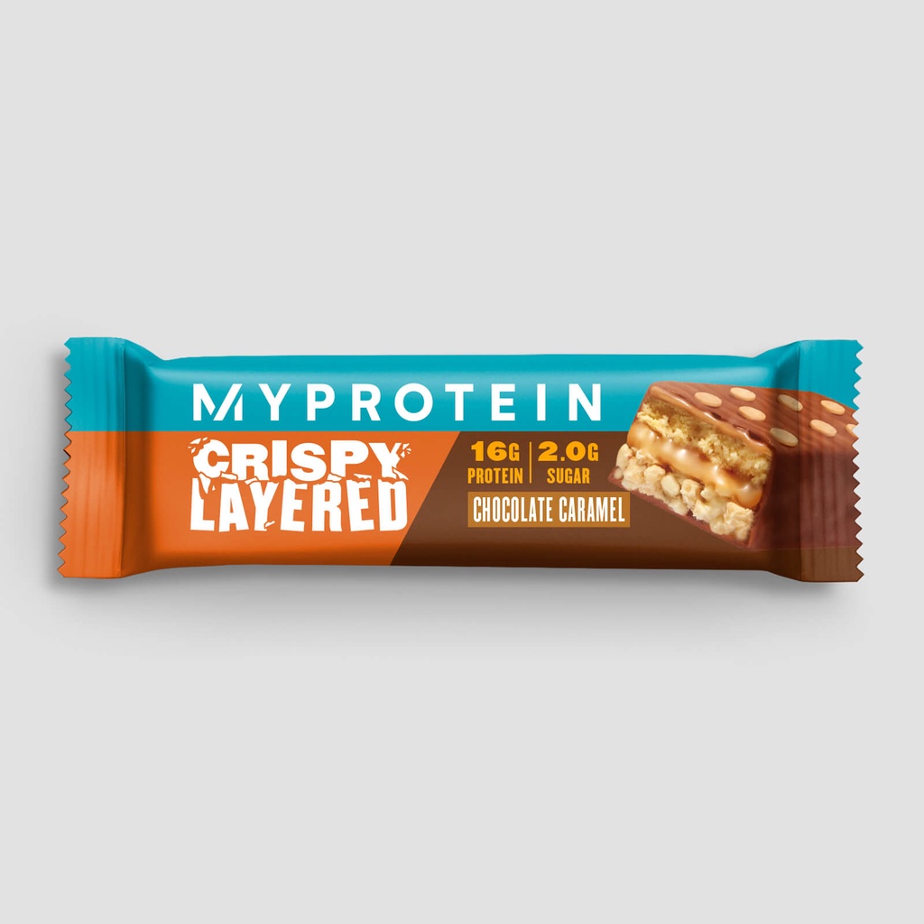 MYPROTEIN CRISPY LAYERED BAR / PROTEIN WAFER / Impact Protein Bar 64g