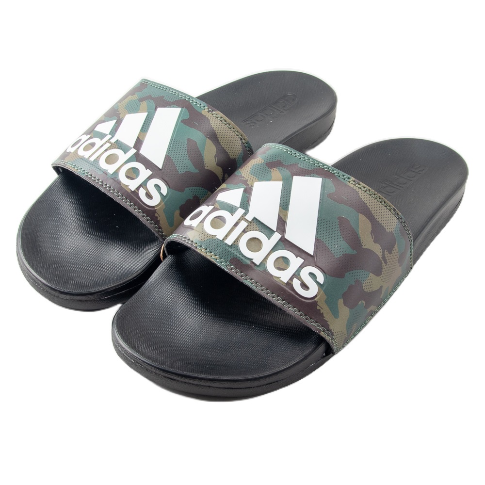 adidas camouflage slippers