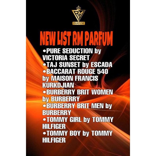 RM PARFUM ORIGIONAL HQ ADA BOX‼️