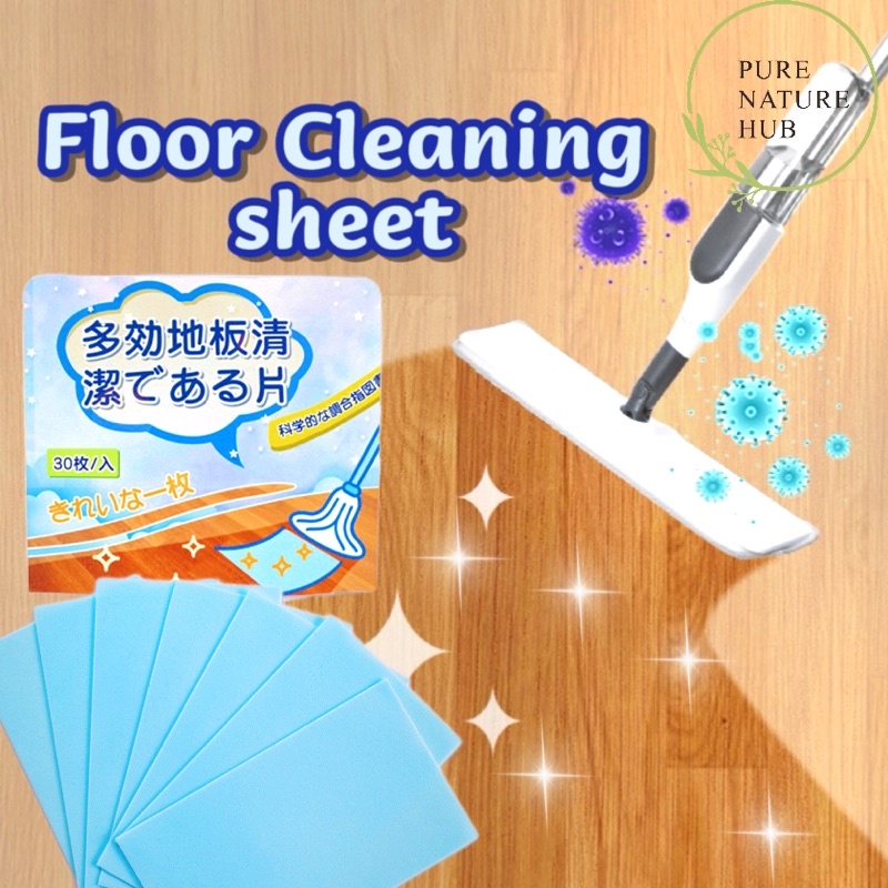 Floor Cleaning Sheet Detergent Houshold Cleaning Tool Easy Mop Lantai