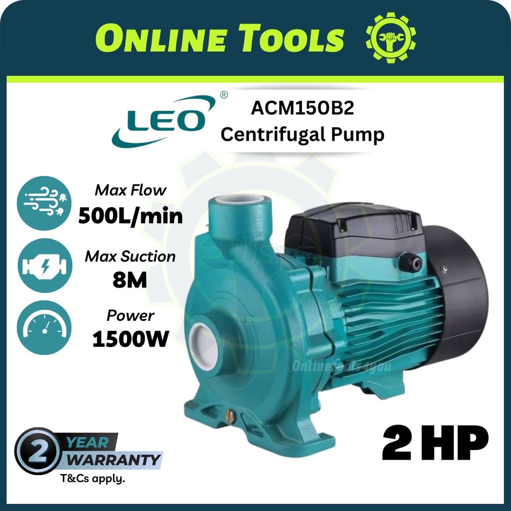 LEO ACM150B2 Centrifugal Water Pump Pam Air 2 Inch Inci 2HP Shopee