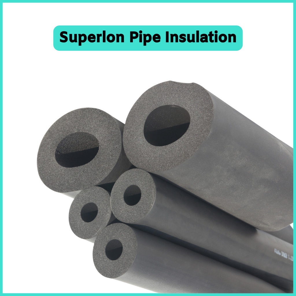 Superlon Black Flexible Rubber Pipe Insulation Shopee Malaysia
