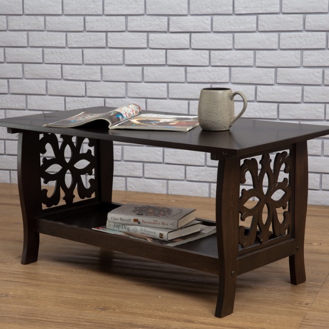 Furniture Direct EDDIE Coffee Table / Meja Kopi / Wooden Coffee Table / Meja Ruang Tamu Kayu