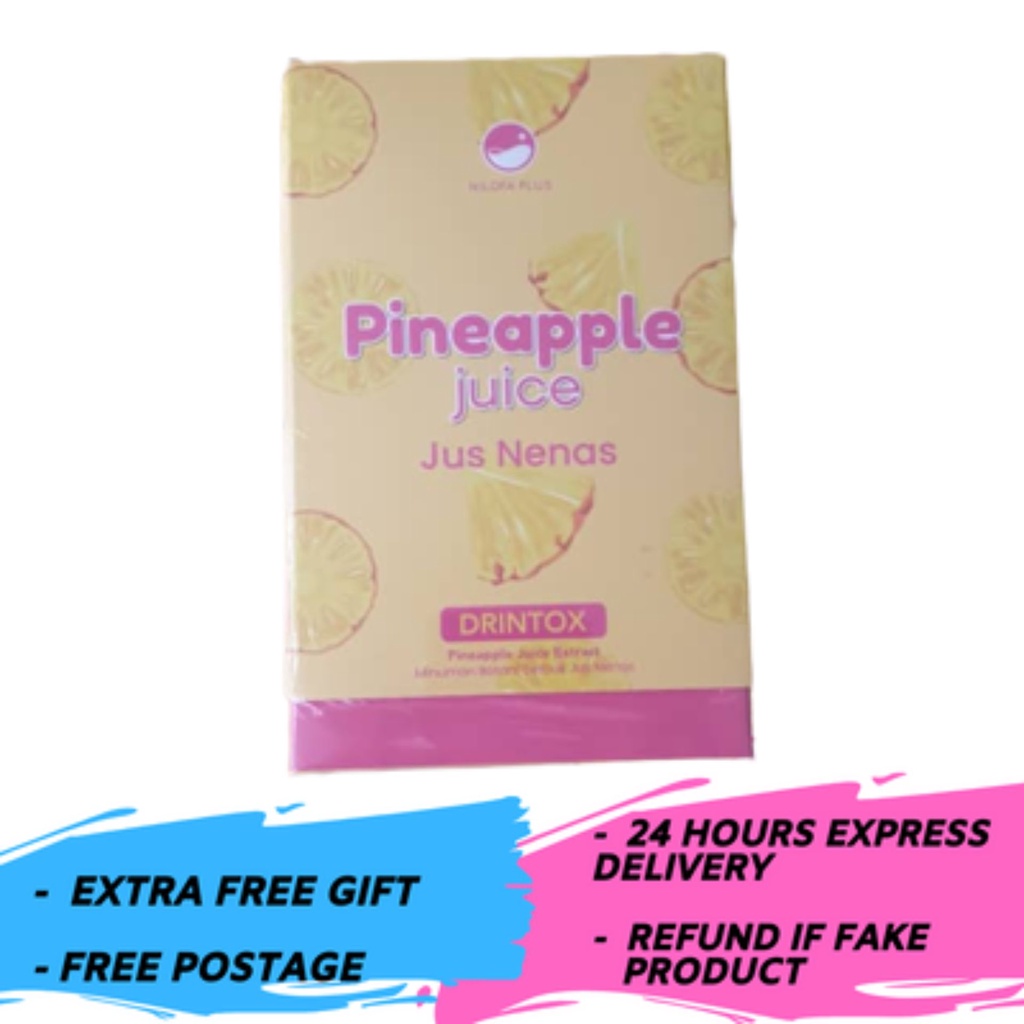 PRODUK VIRAL > PINEAPPLE JUICE / JUS NENAS BY NILOFA > ORIGINAL HQ