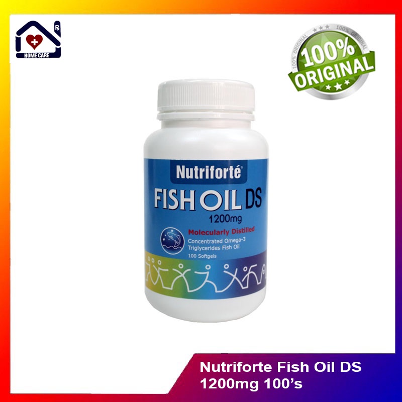 Nutriforte Ds Fish Oil 1200mg 100s 