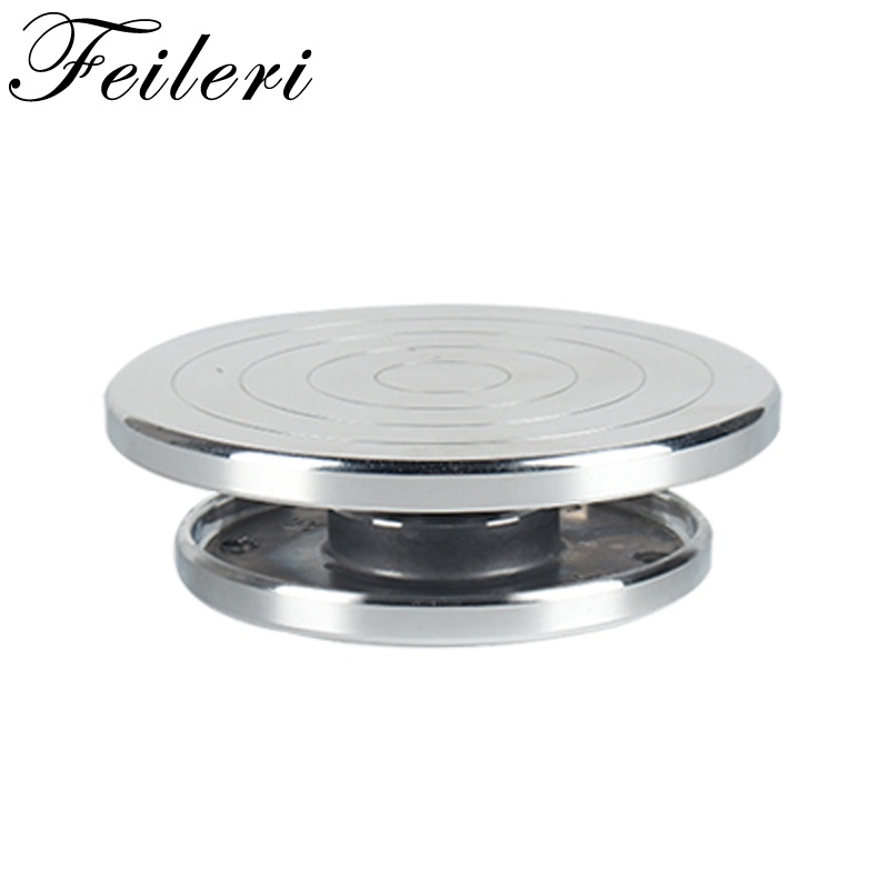 1Pc Double Face Use Turntable Aluminum Alloy Tools Ceramic Clay Sculpture Platform Pottery Wheel Rotating Tools