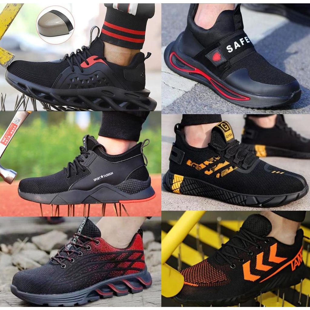 KASUT SAFETY JOGGER ANKLE SAFETY BOOT MEN SAFETY SHOES