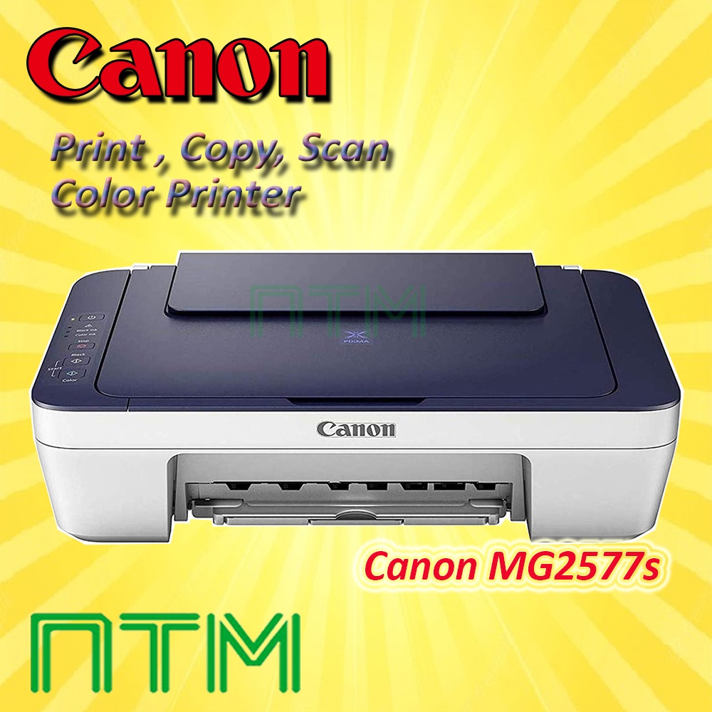 Canon Pixma MG2577S COLOR INKJET PRINT / SCAN / COPY 3IN1 PRINTER ...