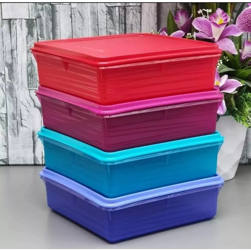 Tupperware Mosaic B2B Snack Stor ( 4pcs) | Shopee Malaysia