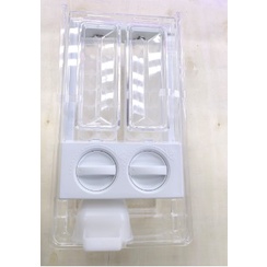 Refrigerator storage drawer  small ice cube mold box popsicle mold maker tray juice making DIY bar kitchen access