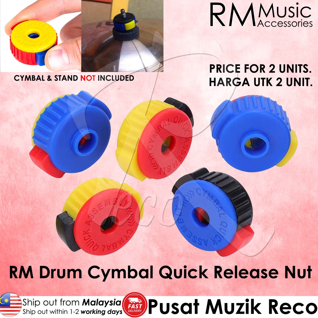 RM Drum Cymbal Quick Release Nut Acoustic Drum Cymbal Mate Quick