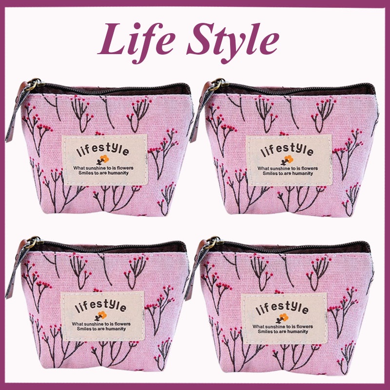 Ready Stock Malaysia Purse Travel Zip Pouch Makeup Bag Shopee Malaysia