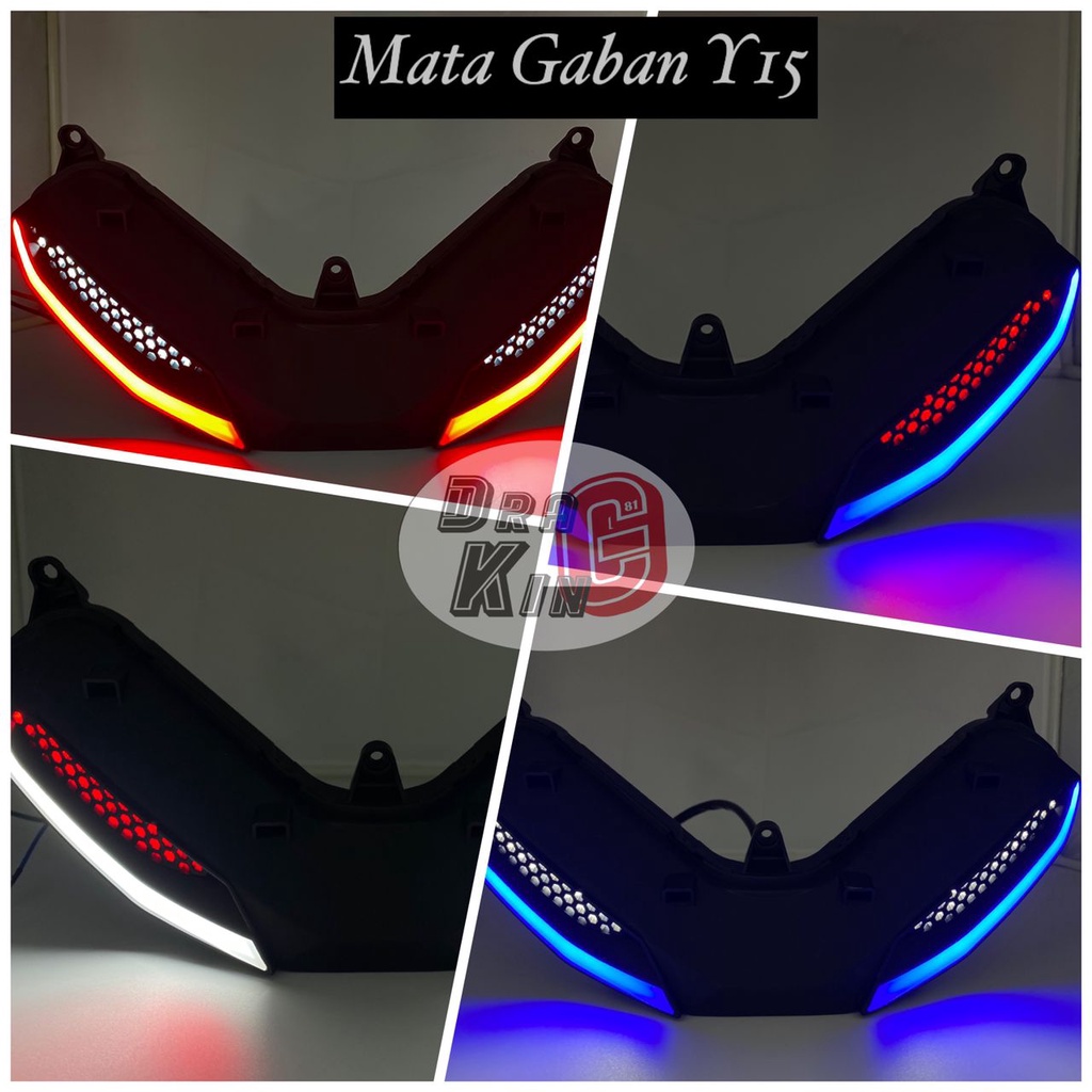 READY STOCK MATA GABAN Y15ZR Y15 V1 V2 LED SIGNAL LIGHT RED COLOUR