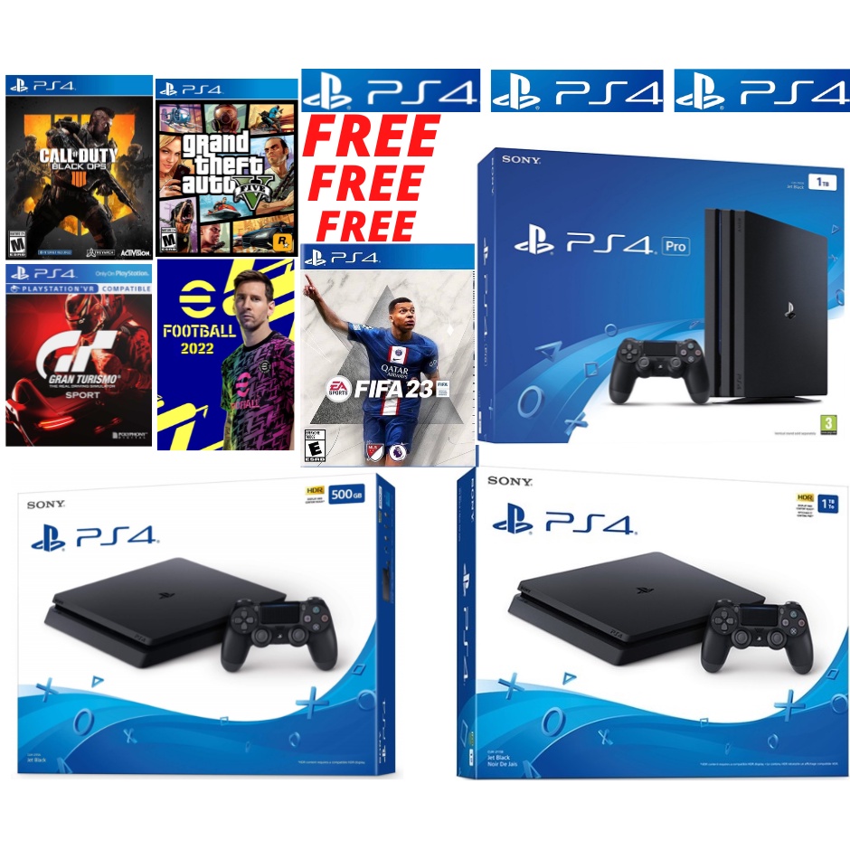 [PROMO] SONY PS4 Slim 1TB /PS4 Pro 1TB/ PS4 Slim 500GB/ PS4 Pro 1