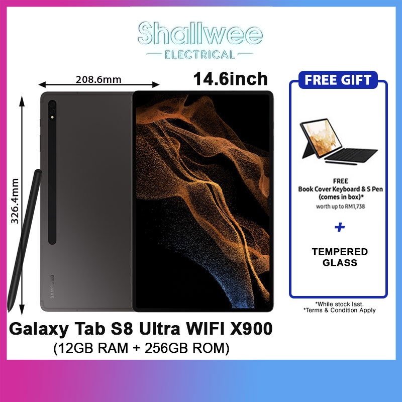 Samsung Galaxy TAB S8 S8+ S8 Ultra [8GB+128GB/256GB/ TAB S7 FE  [4GB/6GB+64GB/128GB]1 Year Samsung Malaysia Warranty | Shopee Malaysia