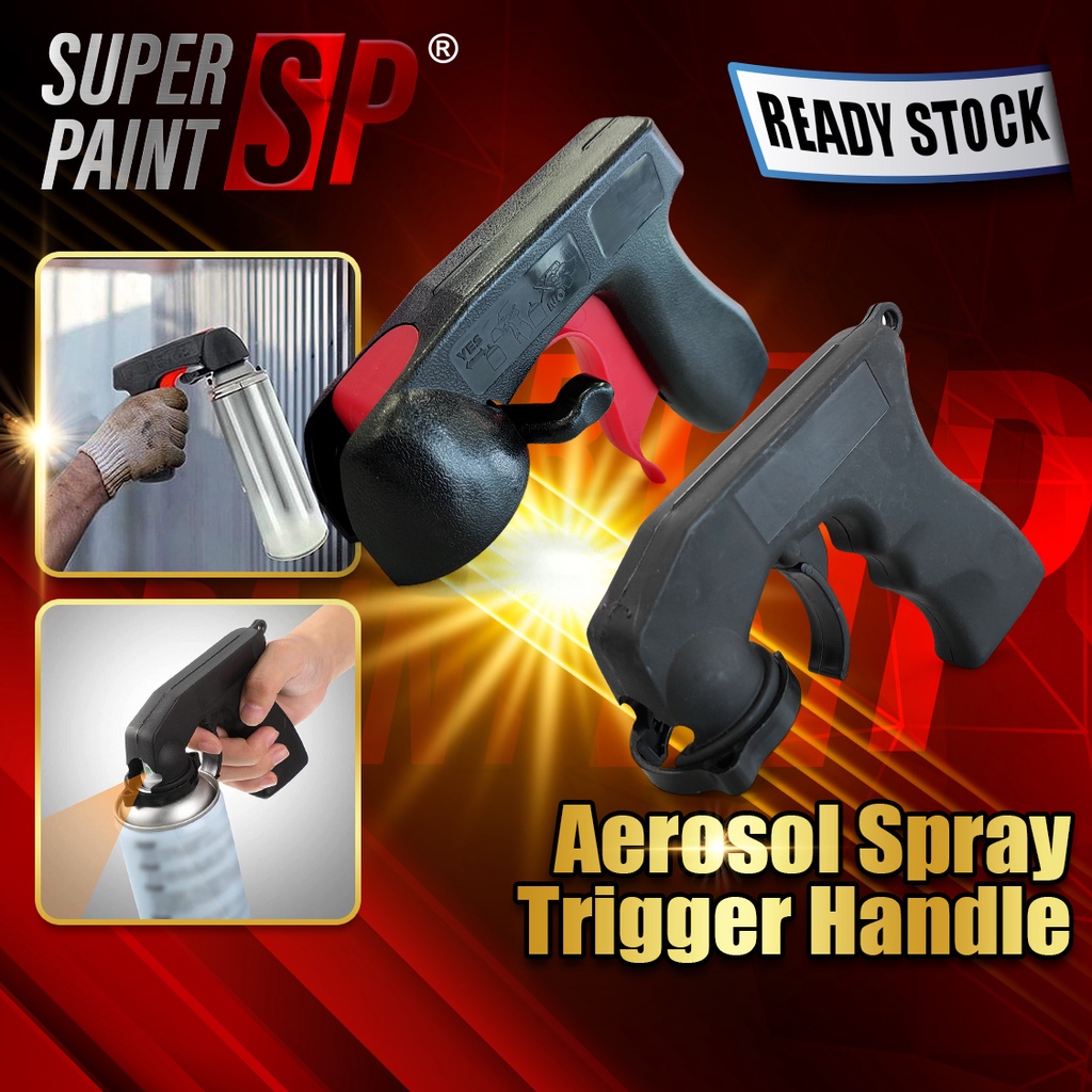 Aerosol Spray Can Handle 】 Holder Trigger Grip Aerosol Paint Kepala
