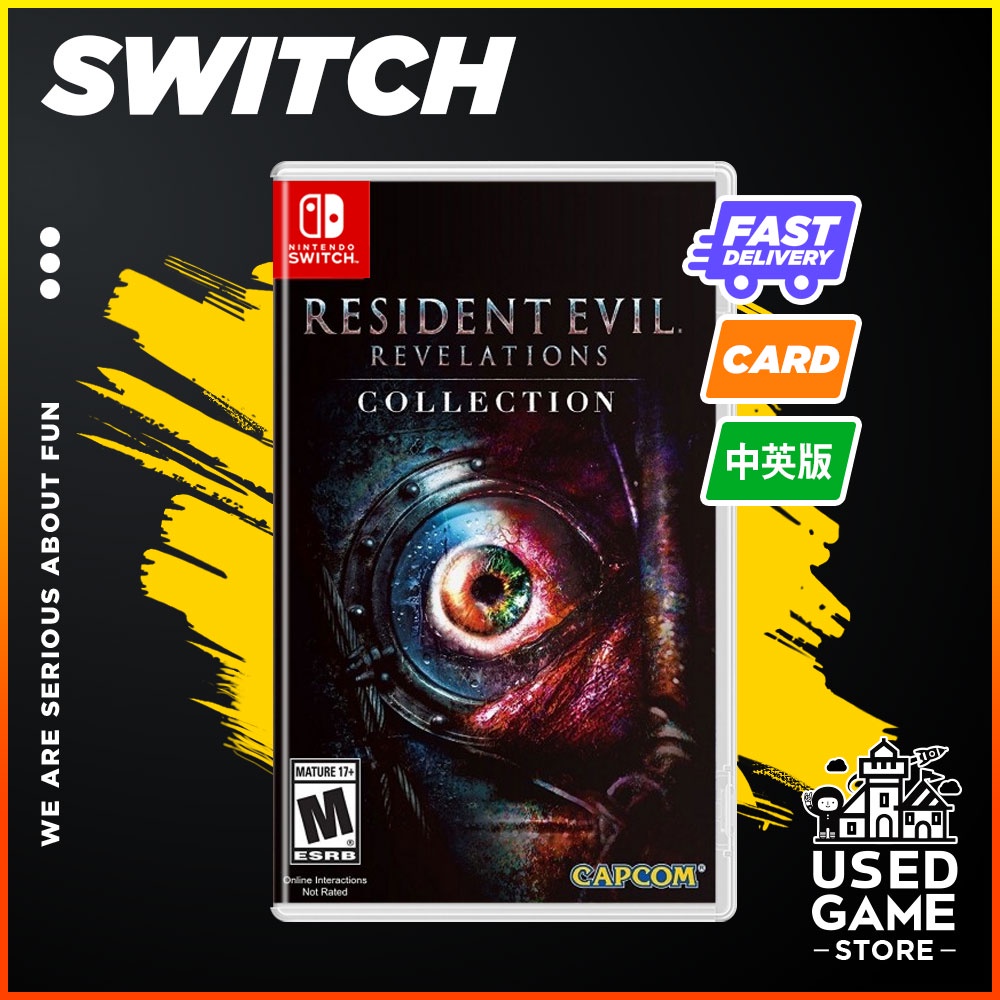 Resident Evil Revelations Collection - NEUF Sous Blister - Nintendo Switch (USA/FR)