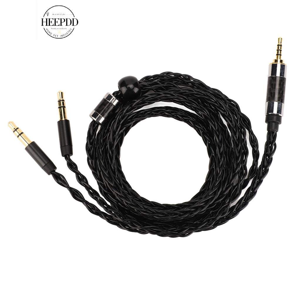 HEEPDD Headphone Cable 2.5mm Balanced Plug To Dual 3.5mm Plug Earphone