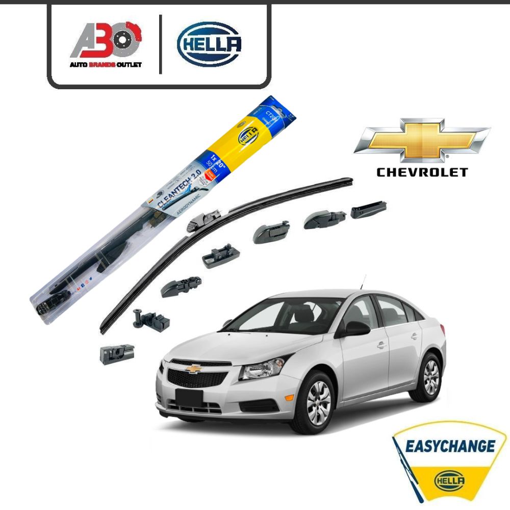 HELLA Nanotechnology Wiper Blades Set Chevrolet Cruze All Gen Shopee Malaysia