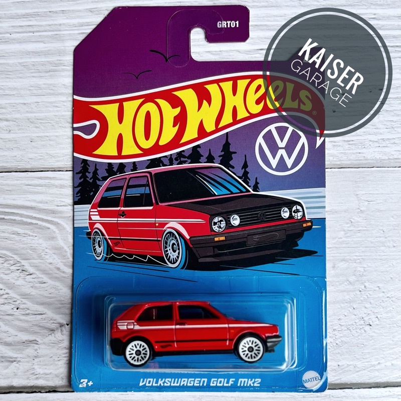 Hot Wheels : Volkswagen Golf MK2 (Volkswagen Series) | Shopee Malaysia