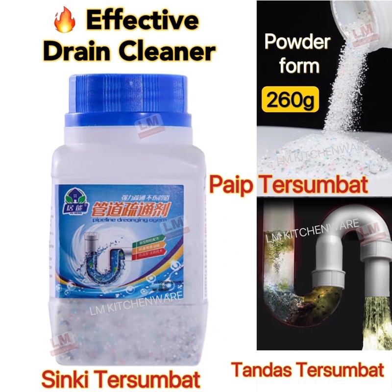 UBAT SINKI TERSUMBAT / CLOG DRAIN REMOVER TANDAS TERSUMBAT / PLUMBING