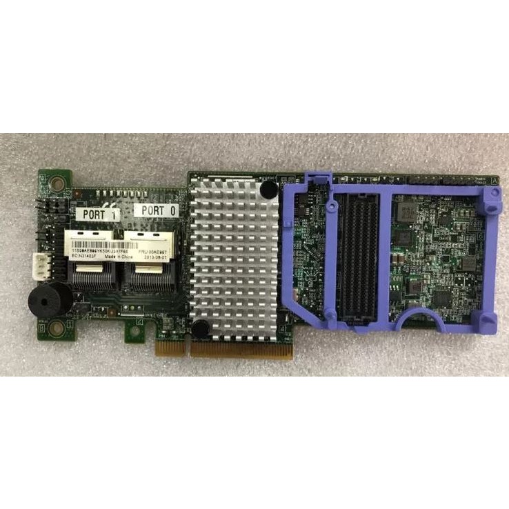 00AE807 IBM Serveraid M5110 SAS/SATA Controller 6Gb/s PCIe System x Ready Stock No Battery