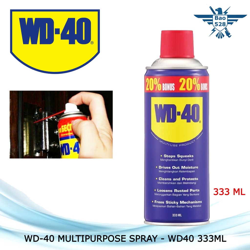 WD-40 MULTIPURPOSE SPRAY - WD40 333ML | Shopee Malaysia