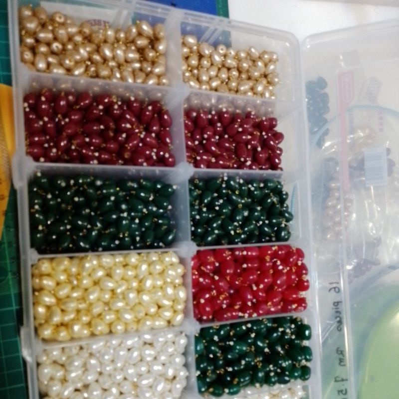 pearl drop beads(1.2cm) 20 pieces