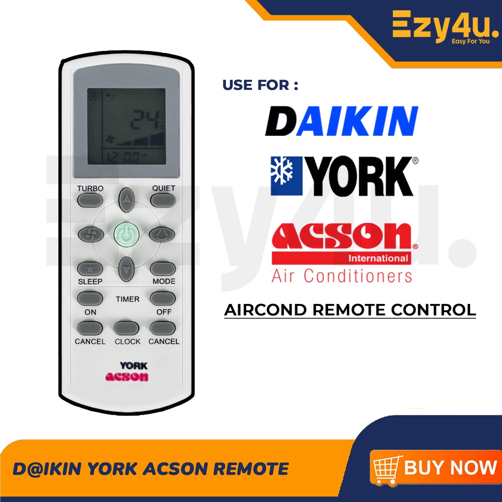 Acson Daikin York Dgs Ecgs Ecgs Replacement Aircond Air
