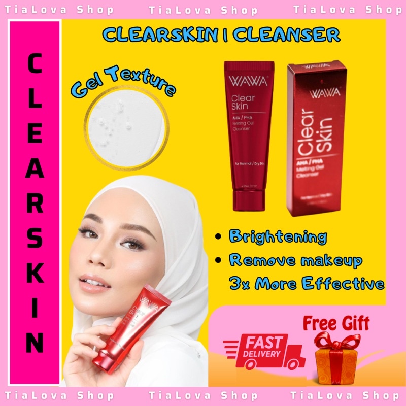 CLEAR SKIN CLEANSER by WAWA ZAINAL CLEAR SKIN WAWA CLEANSER AHA PHA