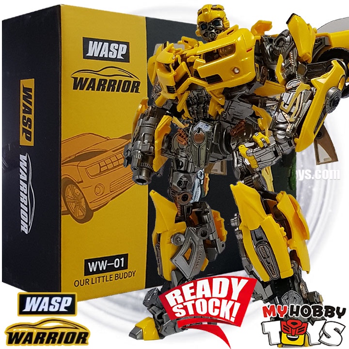 Wasp Warrior Transformable Robot - WW01 ( KO Movie Masterpiece MPM-3 ROTF Bumblebee ) MPM3 WW-01