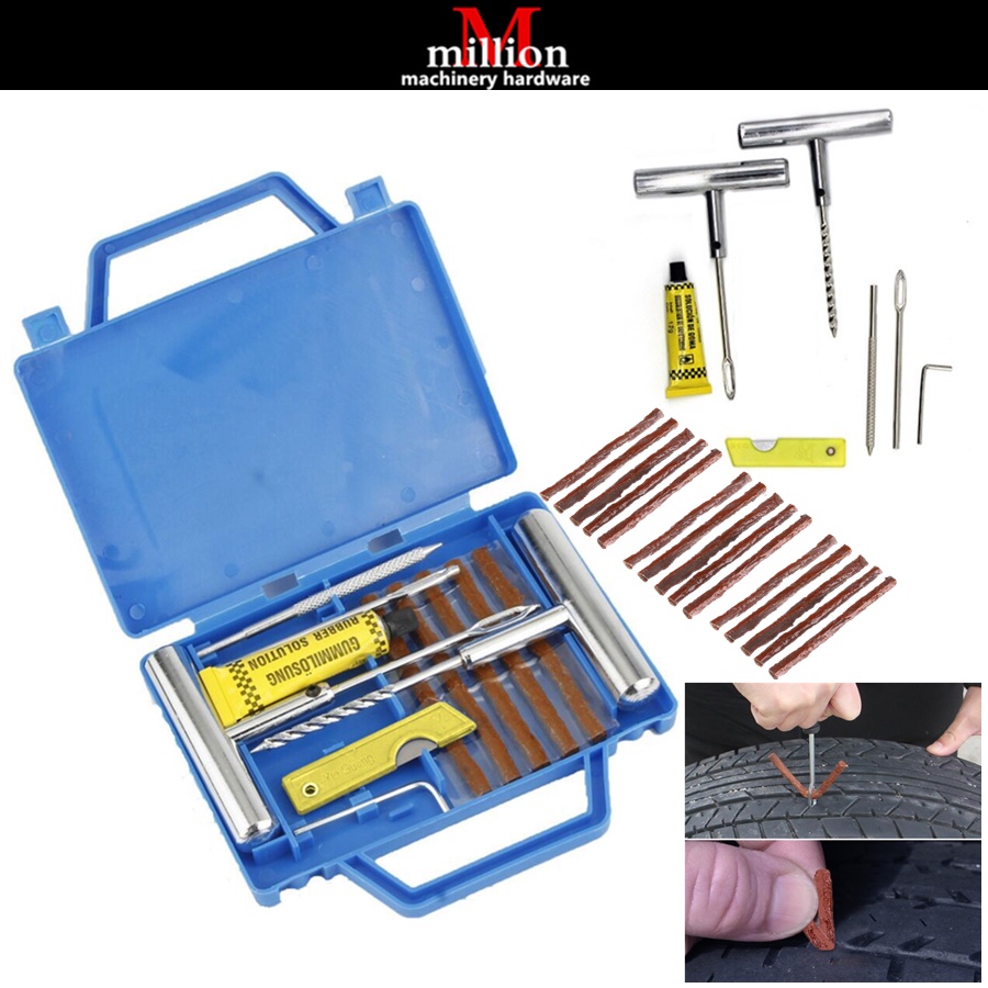 Tire Repair Tool Kit Automotive Automobile Car Tire Tyre Motorcycle Tire Puncture Repair Mini Tool Kit