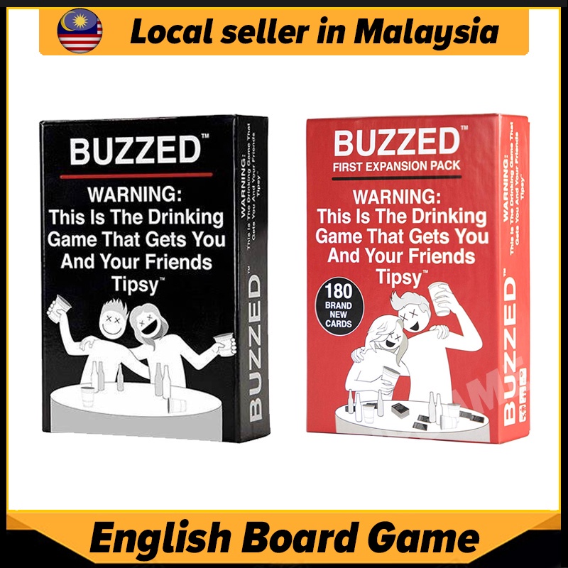 Card Game Buzzed The Hilarious Party Game That Will Get You & Your