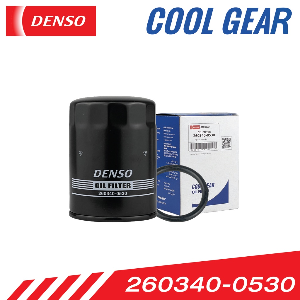 DENSO COOL GEAR Oil Filter for Toyota ( 90915YZZD4 ) 2603400530