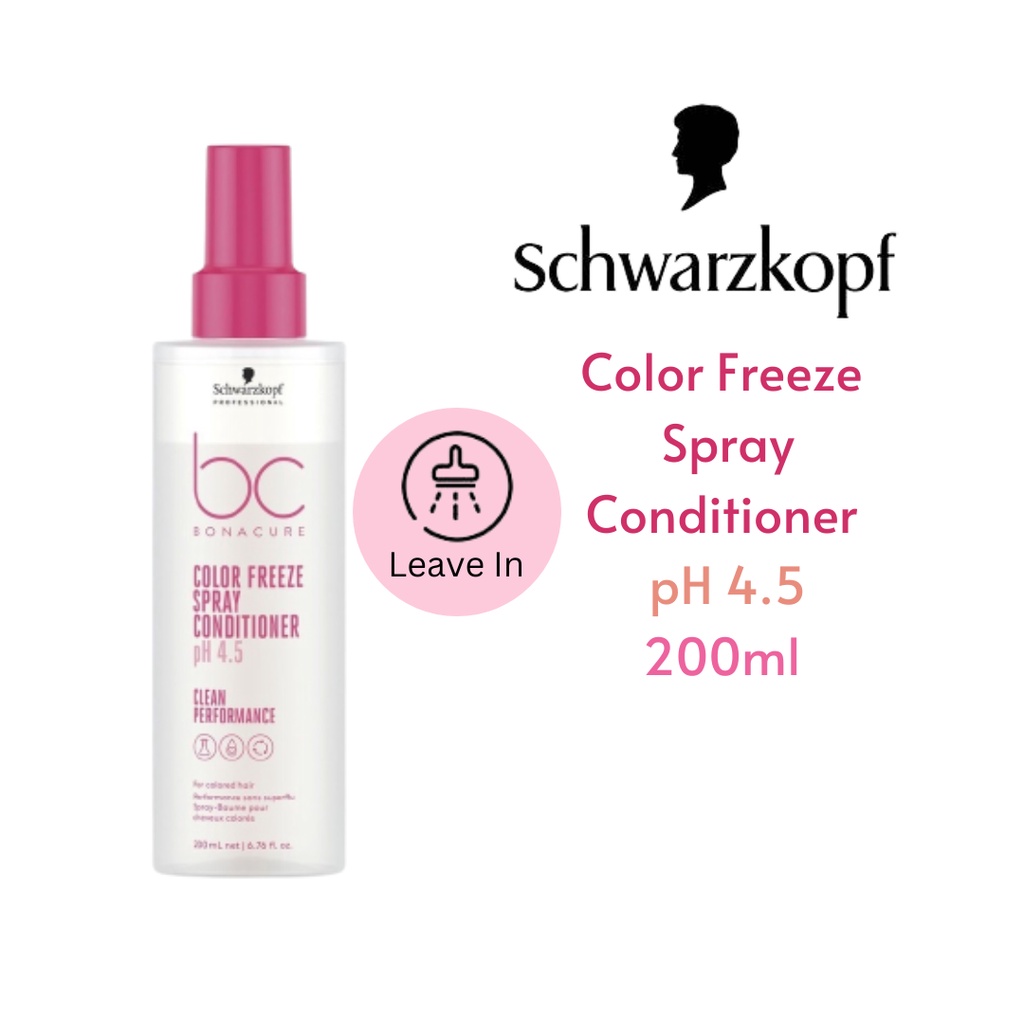 Schwarzkopf Color Freeze Spray Conditioner pH4.5 200ml Shopee Malaysia