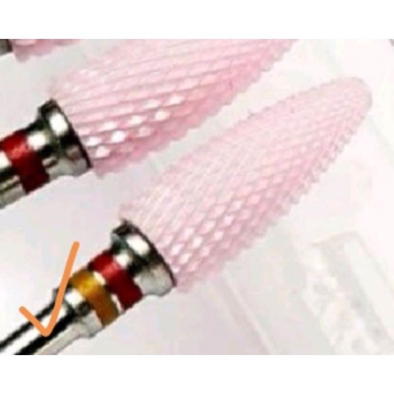 Extra Fine Dental lab 2.35mm Pink Ceramic Acrylic denture trimming