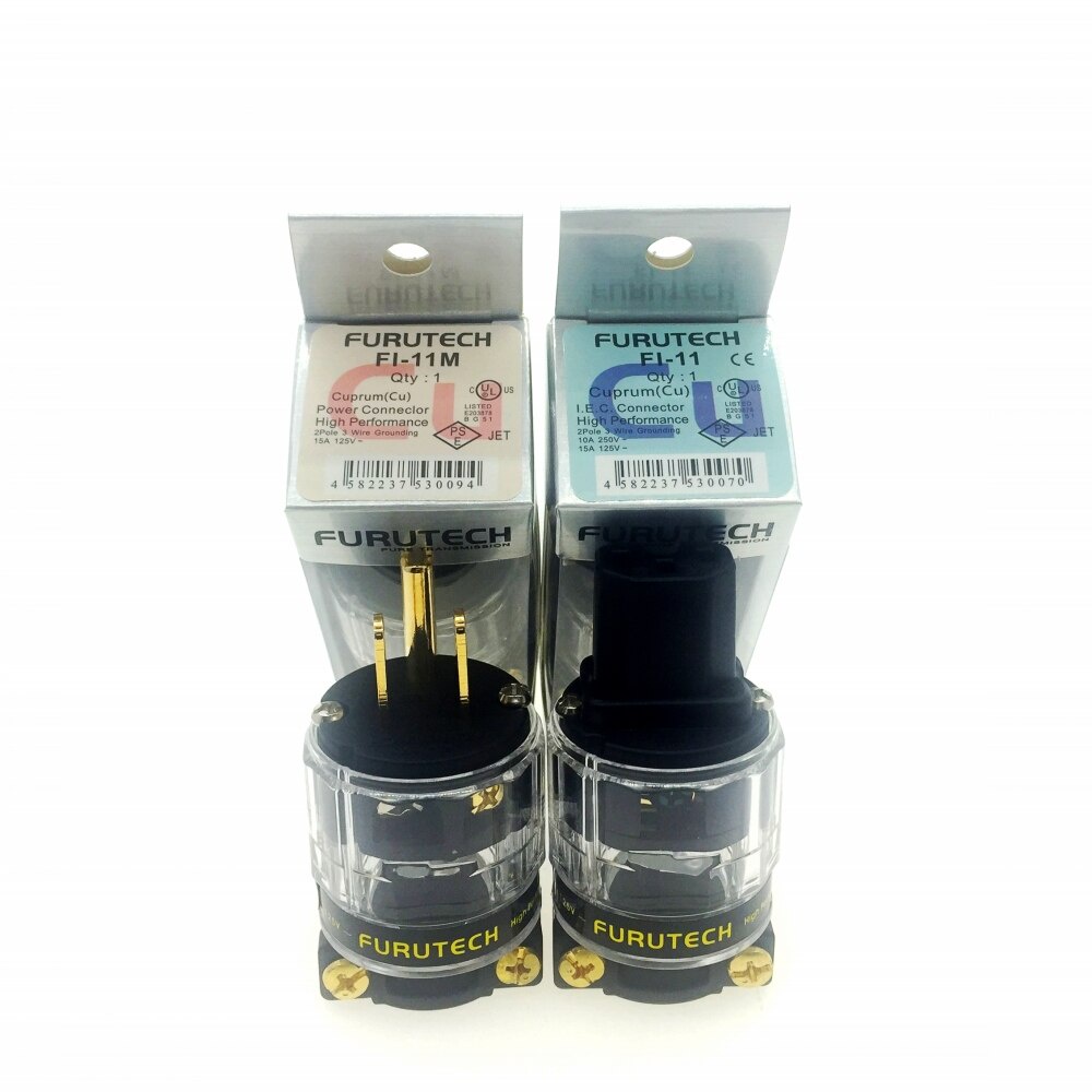 Furutech FI11MN1(CU) & FI11N1 (CU) High Performance Power IEC